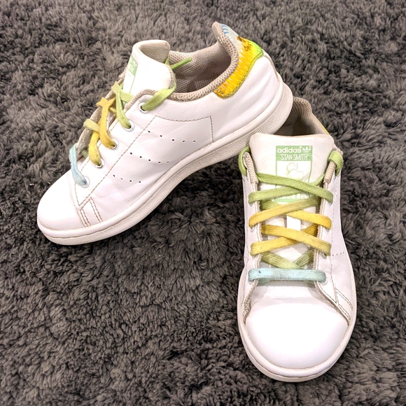 Adidas Stan Smith Tinkerbell - Kids Size 13 - Picture 3 of 6
